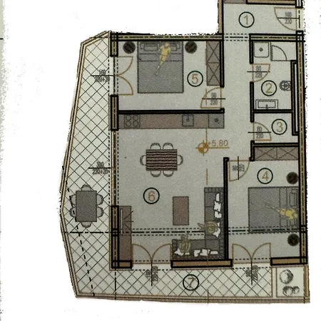 Divina V 150 Meters From The 公寓